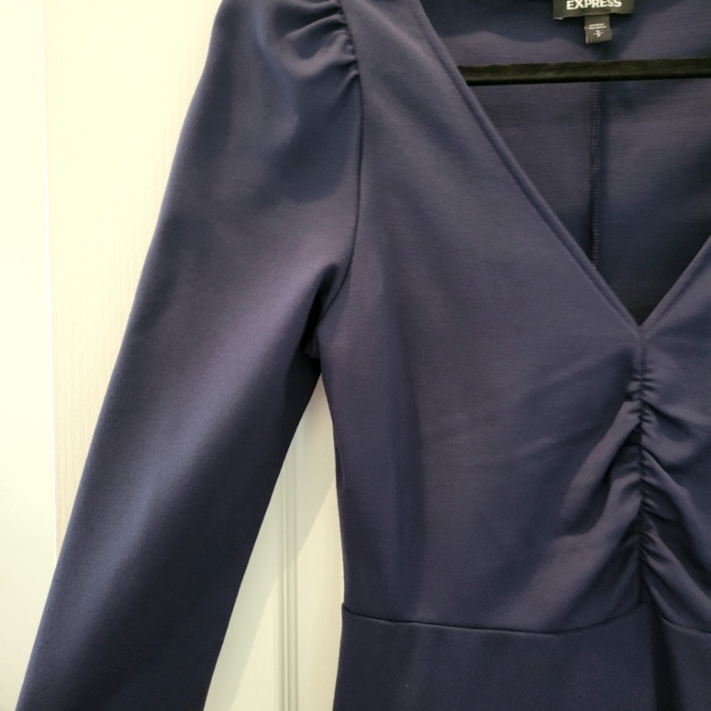 Express Navy Dress